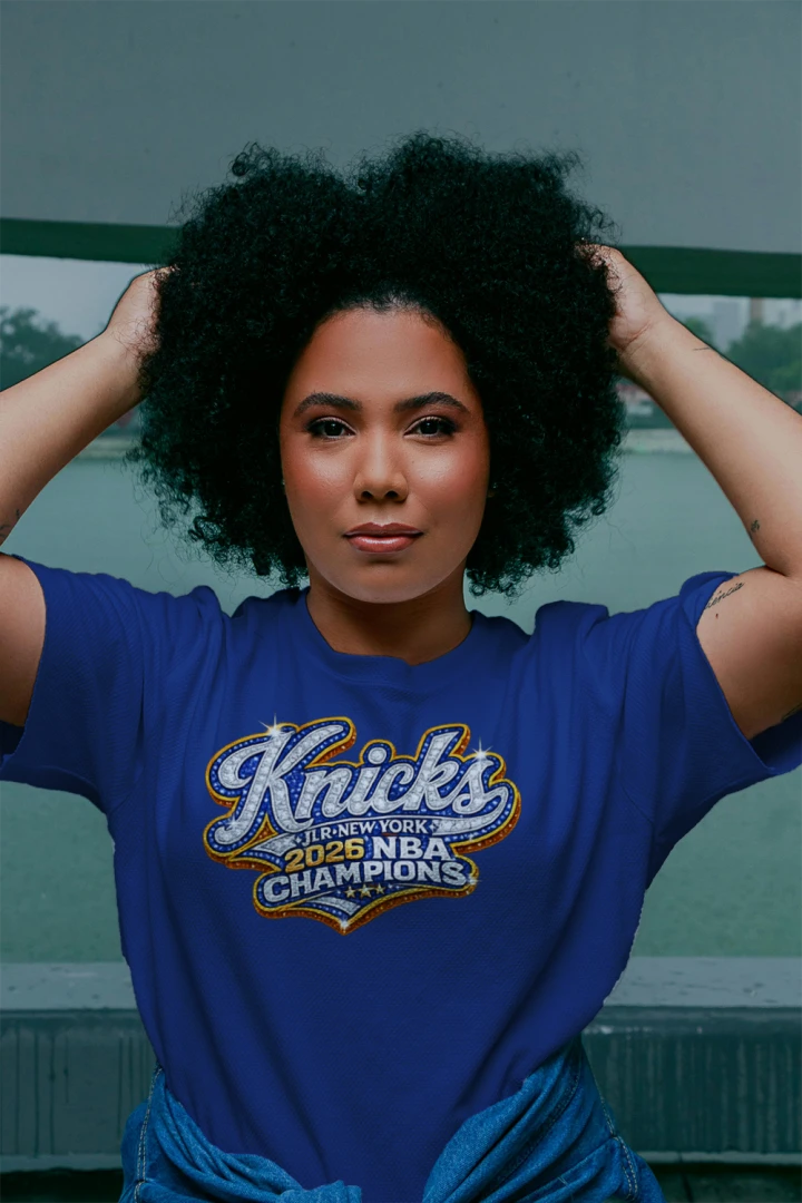 JLR NY Knicks Women V Neck T-Shirt