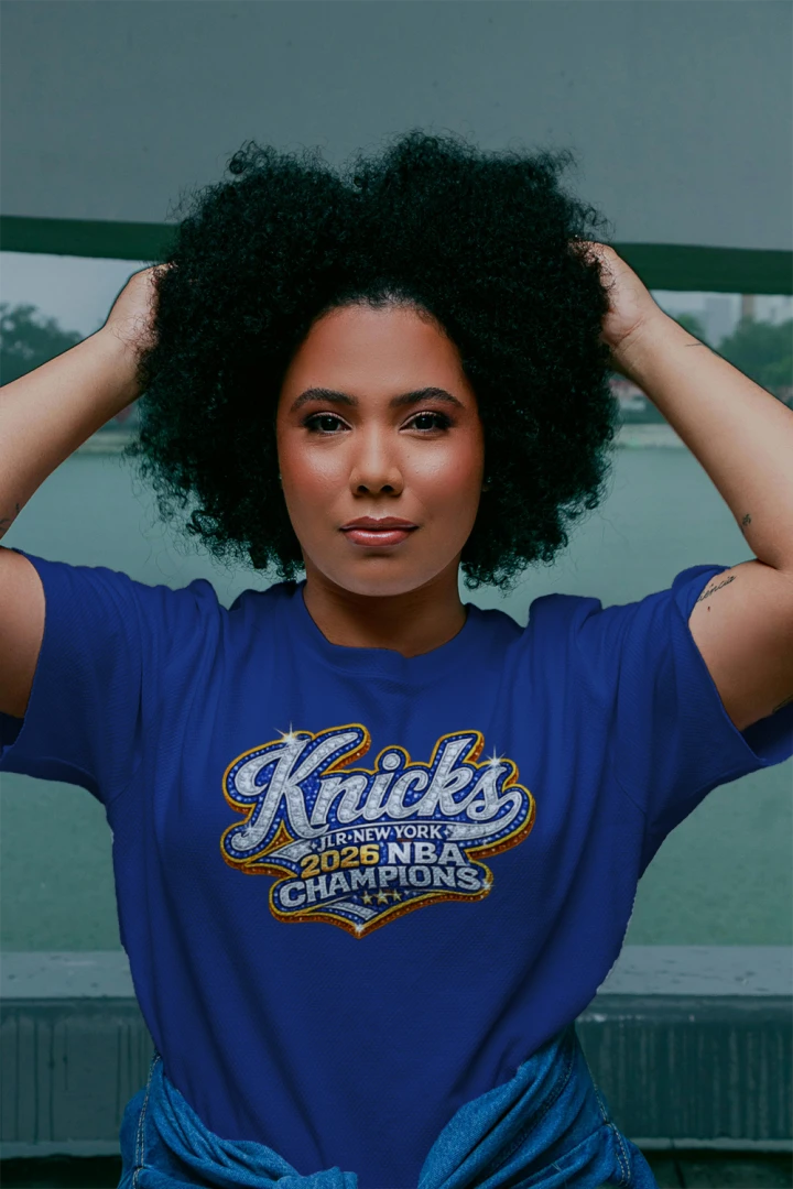 JLR NY Knicks Women V Neck T-Shirt