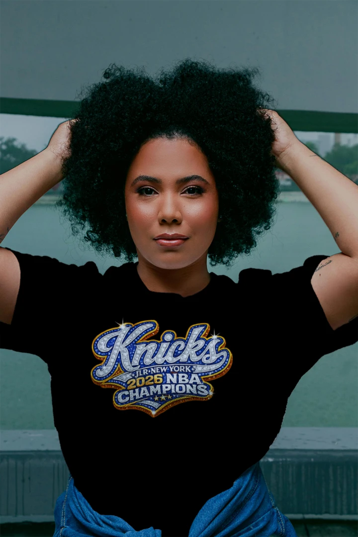 JLR NY Knicks Women V Neck T-Shirt