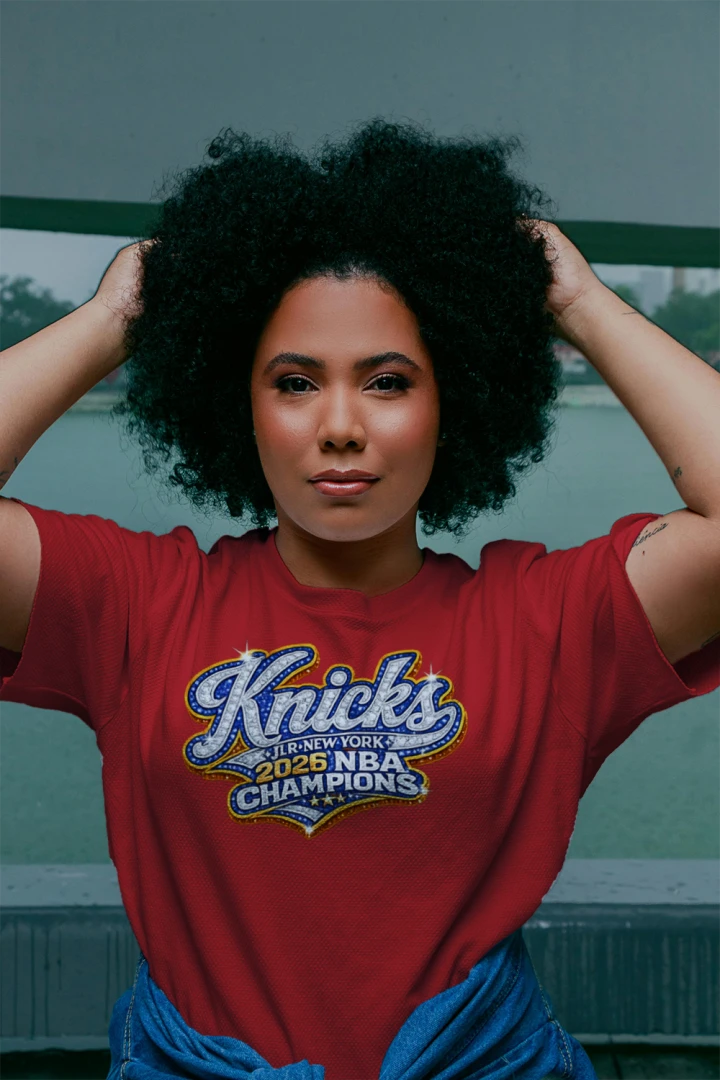 JLR NY Knicks Women V Neck T-Shirt