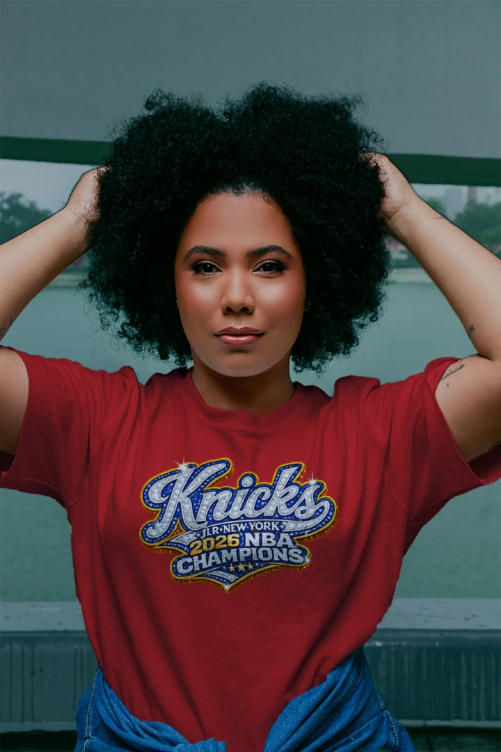 JLR NY Knicks Women V Neck T-Shirt