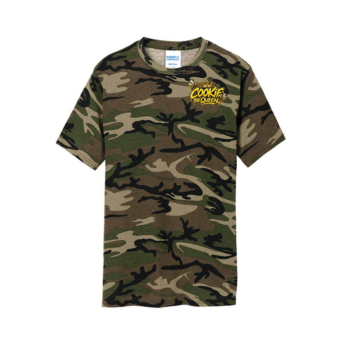 Cookie The Queen Camo T-Shirt