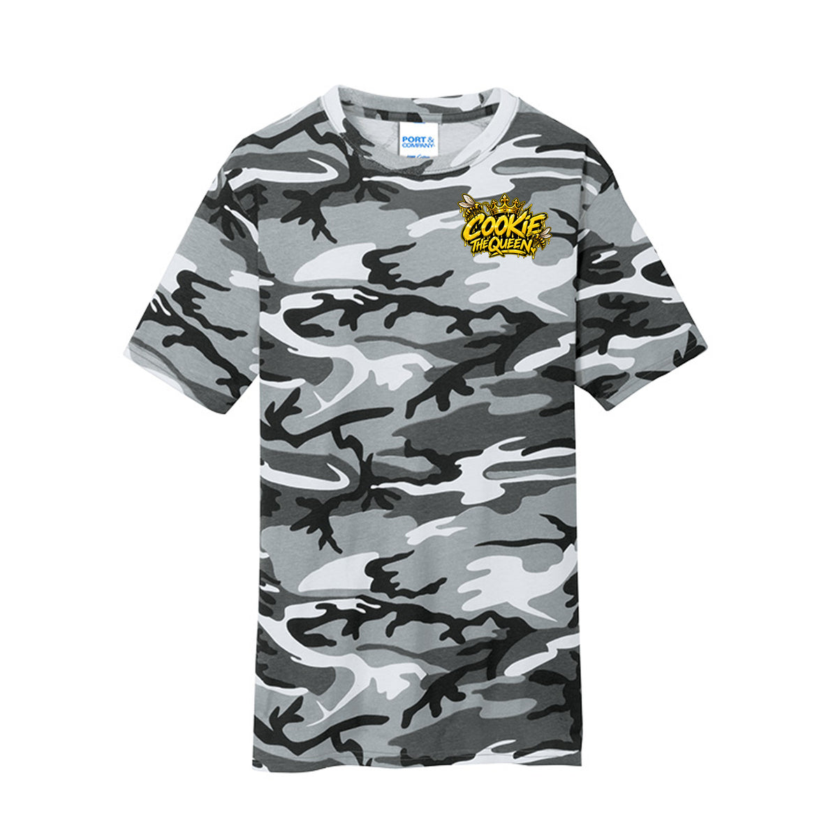 Cookie The Queen Camo T-Shirt