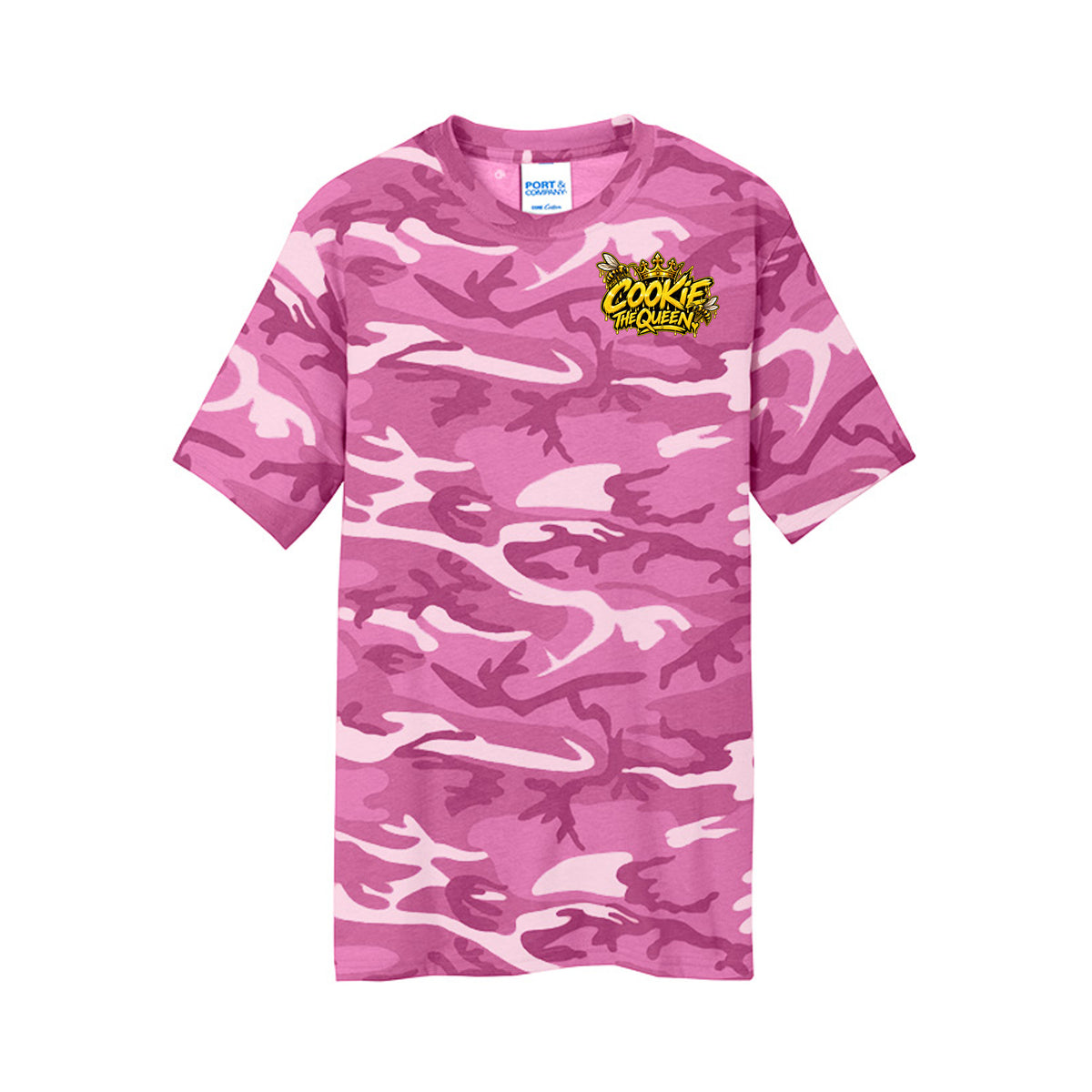 Cookie The Queen Camo T-Shirt