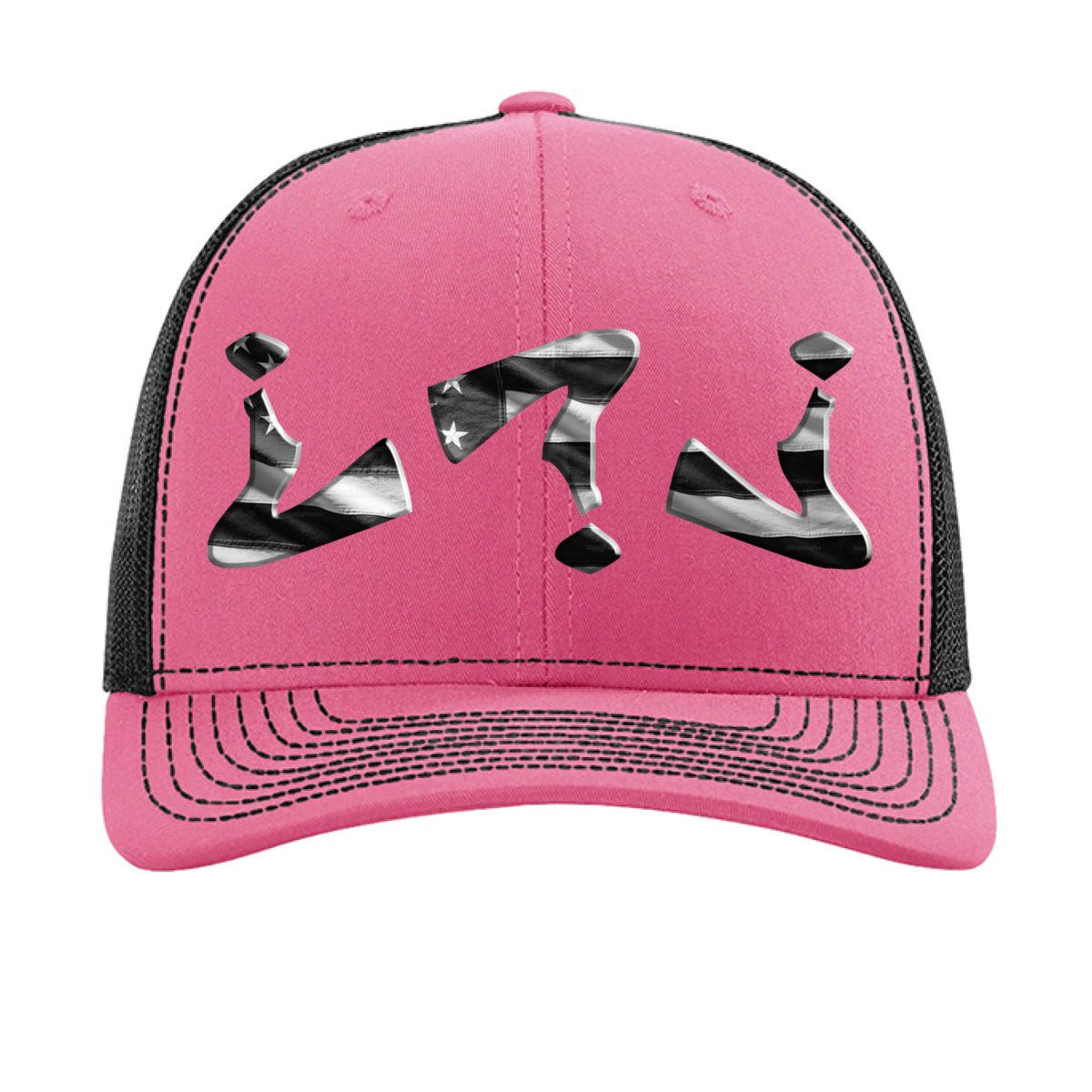 Hot Pink/ Black - FRONT