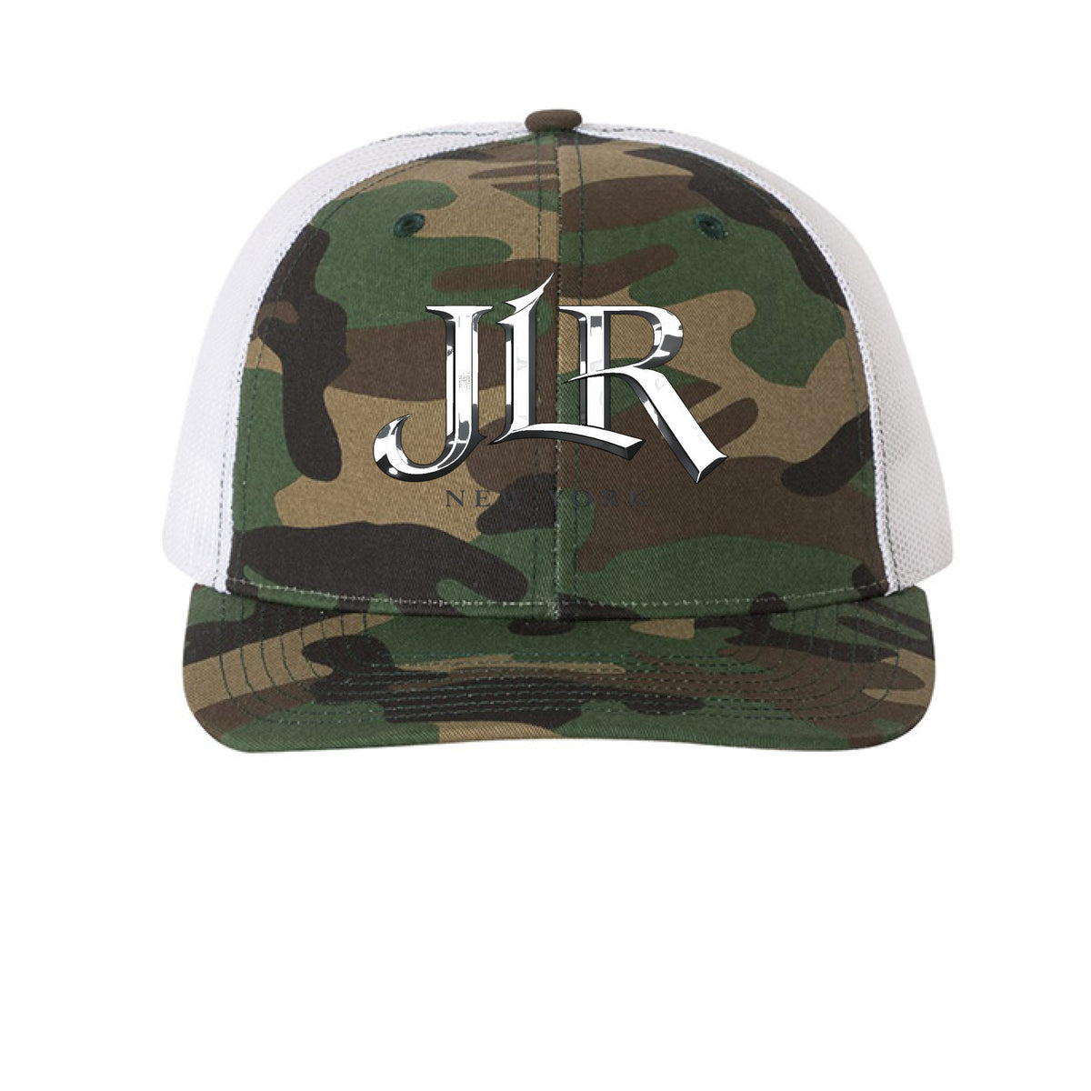Army Camo/ White - FRONT