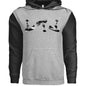 Grey Heather/ Black - FRONT