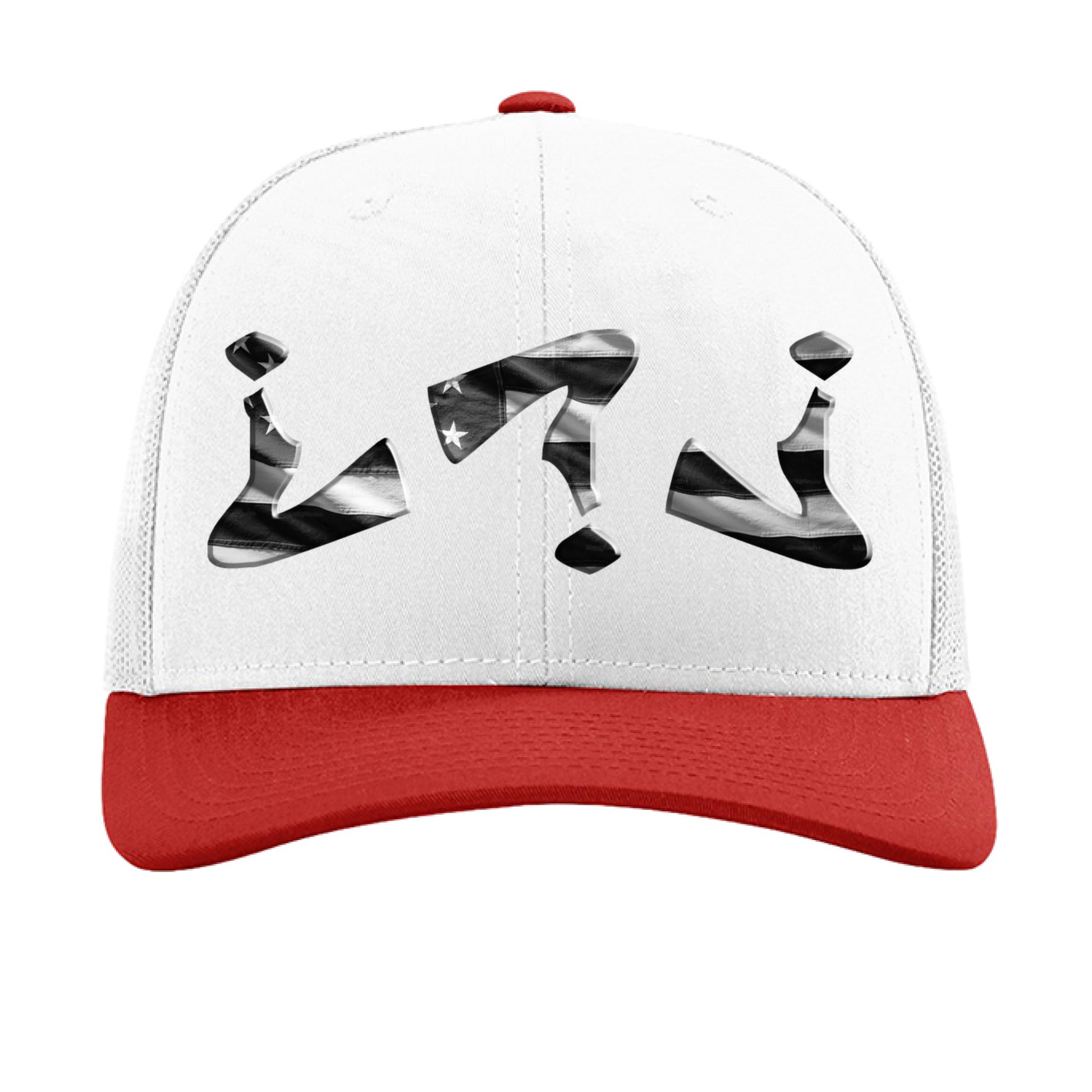 White/ White/ Red - FRONT