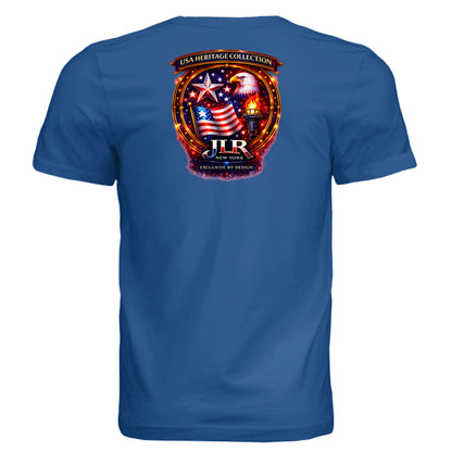 Solid True Royal Triblend - BACK