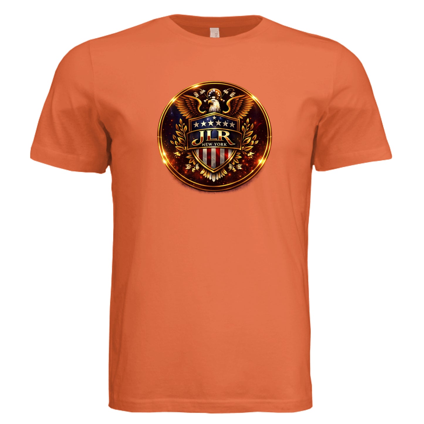 Solid Orange Triblend - FRONT
