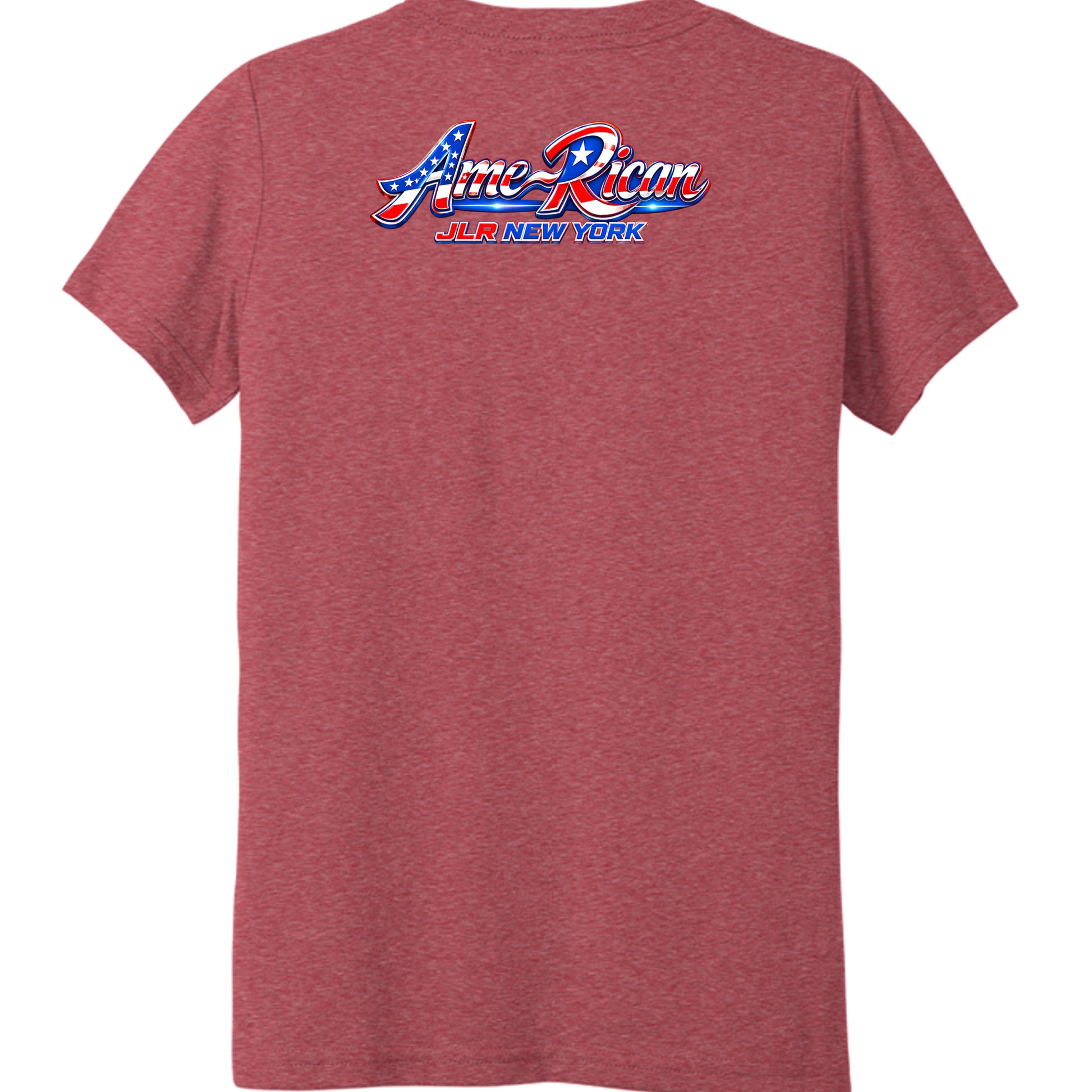 RED TRIBLEND - 3413Y - BACK