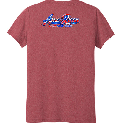 RED TRIBLEND - 3413Y - BACK