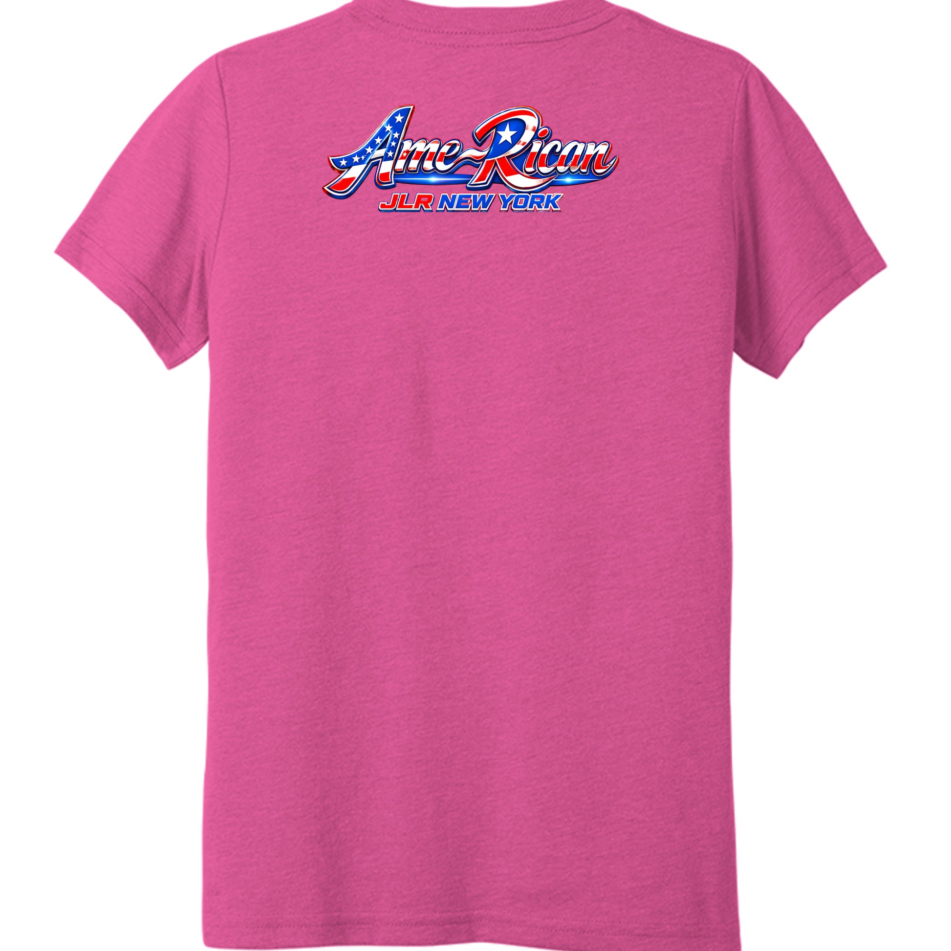Charity Pink Triblend - 3413Y - BACK