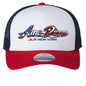 White/ Red/ Dark Navy - 1287 - FRONT